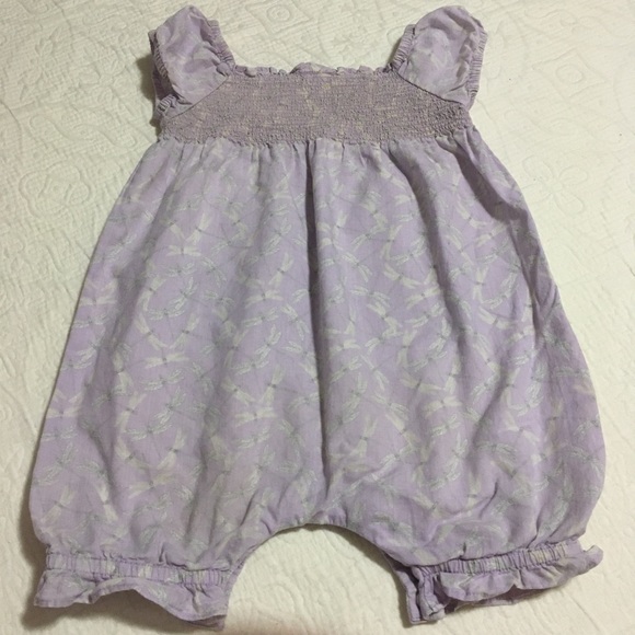6-12m (4/$20) Baby Gap Smocked Sunsuit - Picture 6 of 9